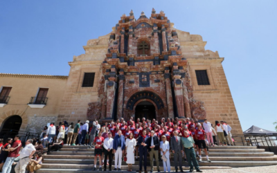 Directivos de Adimur completan 116 kilómetrossolidarios en la I Ruta Ciclista Camino de la Cruzde Caravaca
